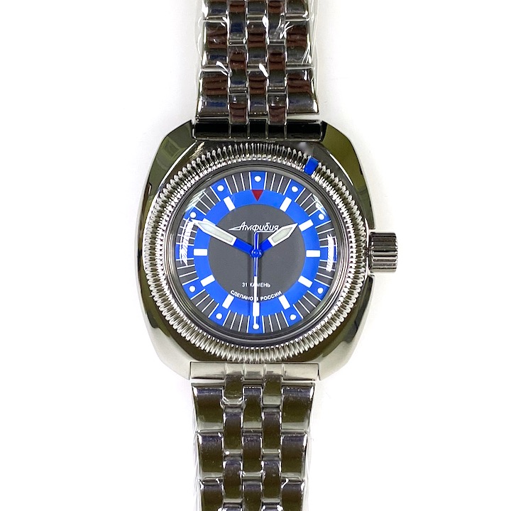 Automatic watch VOSTOK AMPHIBIA with SuperLumiNova& stainless 
