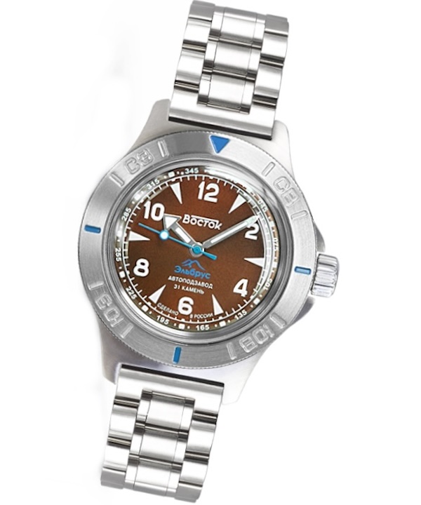 Russian automatic watch VOSTOK AMPHIBIA ELBRUS, 200m water proof ...