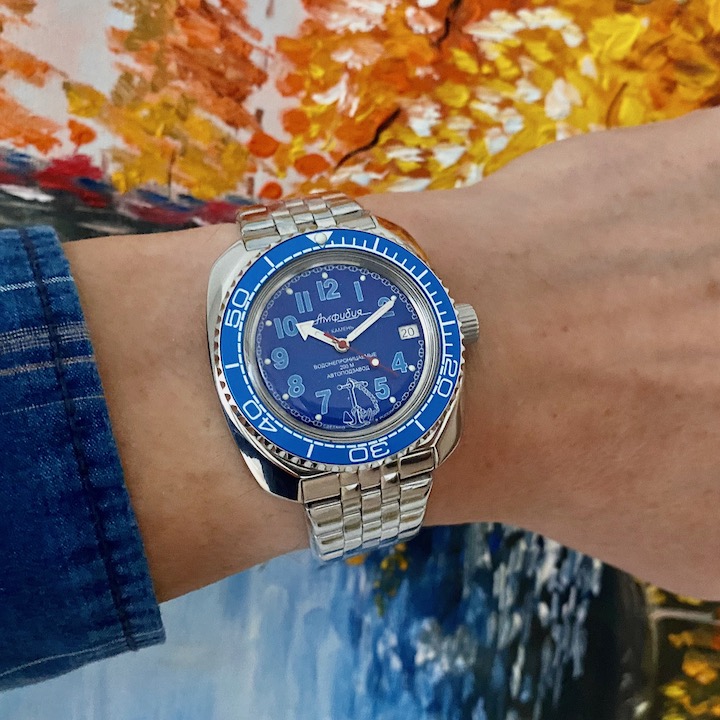 Vostok on sale amphibia blue