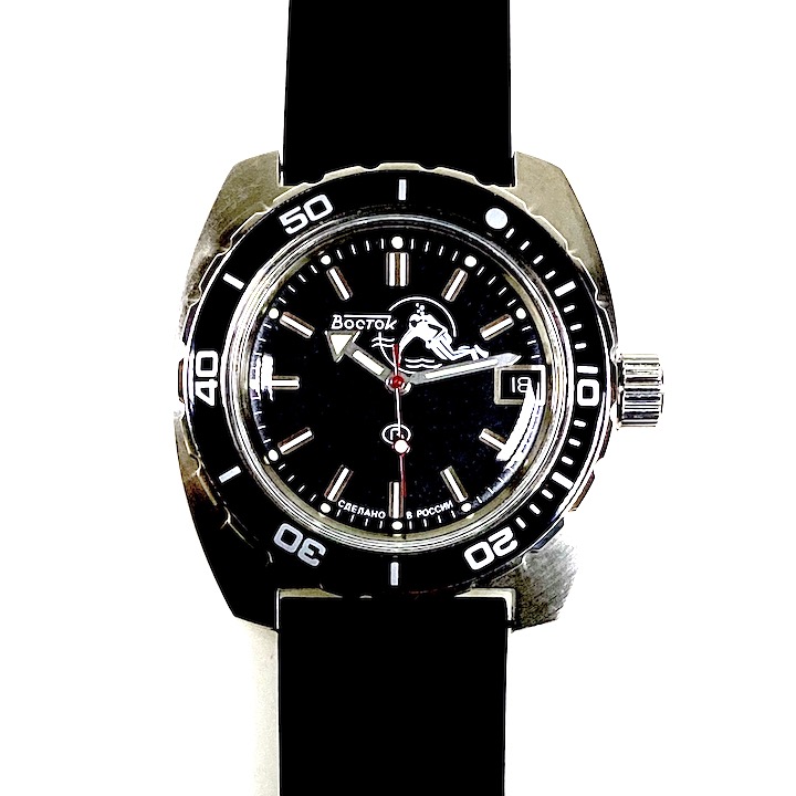 Vostok amphibia hot sale black ministry