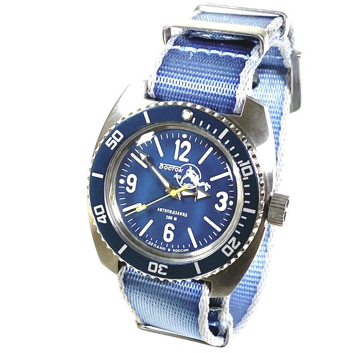 AMPHIBIA SCUBA DUDE automatic watch dial and hands with