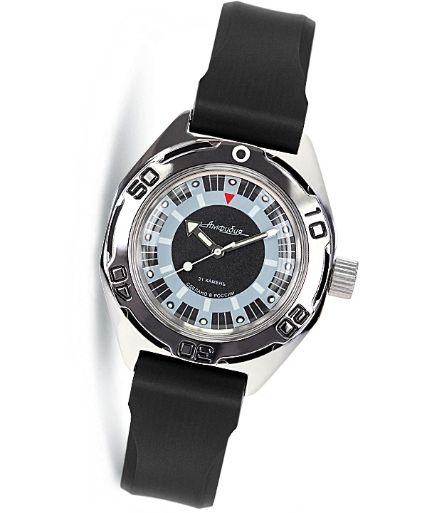 Russian automatic watch VOSTOK AMPHIBIA, 200m water proof 