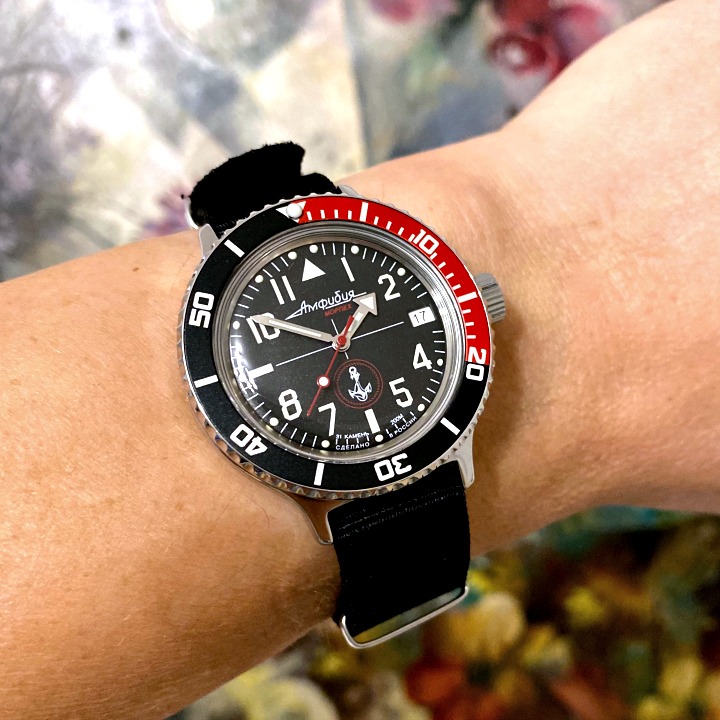 Vostok amphibia nato on sale strap