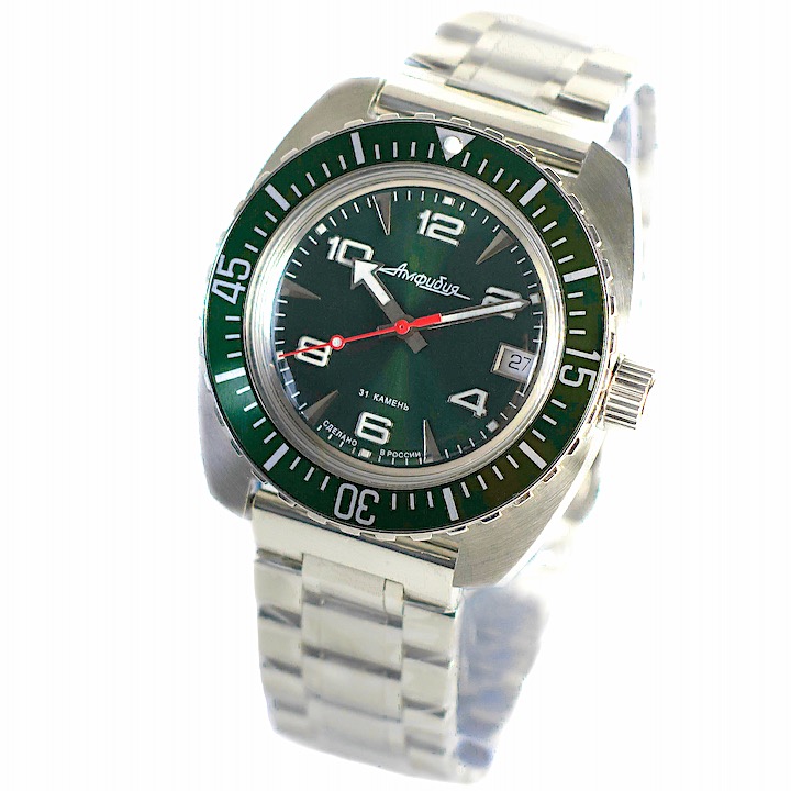 Russian automatic watch VOSTOK AMPHIBIA 200m water proof