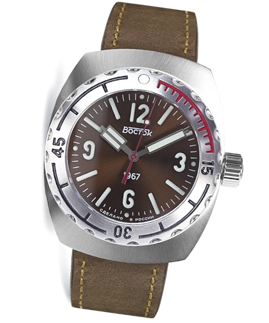 Vostok amphibia best sale sapphire crystal